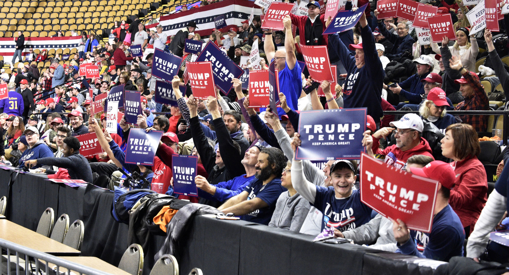 Waving signs